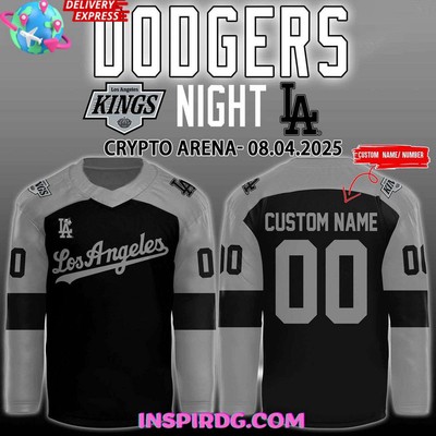 Personalized Los Angeles Kings x Dodgers Night Special Hockey Shirt All  Size