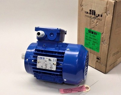 SMEM Motori T802-2 Electric Motor 3ph 1.1kW 230/400-275/480V 3450rpm T3A-80B2