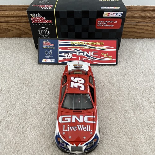 2002 Racing Champions Chase The Race Hank Parker Jr 1:24 Dodge GNC NASCAR Busch - Picture 3 of 6