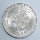 1947 Mexico 5 Pesos - .900 Silver - Cuauhtémoc — photo 1