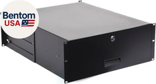 4U Server Cabinet Case 2-Post 4-Post Rack Mount 19 Inch Sliding Tray Lock Drawer
