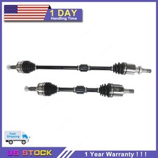Pair For Honda Civic Auto Cvt Trans 2016-2021 Front Cv Axle Joint Shaft Assembly