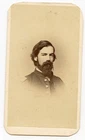 ID'd Civil War soldier CDV 7th New Hampshire Fort Wagner regiment, no back mark