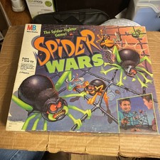 Vintage 1988 Spider Wars Game Milton Bradley Complete w/ Manual Made In USA