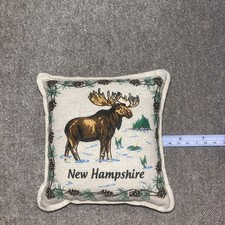 5x5 Inch Pillow With Moose On It