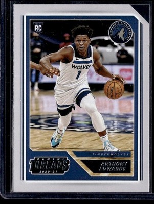 ANTHONY EDWARDS 2020-21 PANINI CHRONICLES THREADS RC MINNESOTA TIMBERWOLVES #87