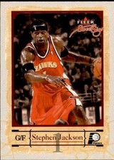 2004-05 Fleer Sweet Sigs #19 Stephen Jackson Near Mint