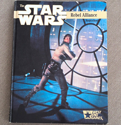 West End Games Star Wars Rebel Alliance Sourcebook Hardcover Regelwerk