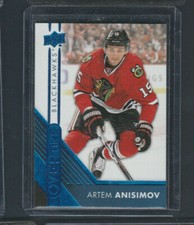 2016-17 Upper Deck Overtime BLUE # 159 Artem Anisimov