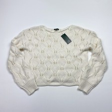 NEW Women s Wild Fable Pullover Cropped Knit Sweater Size XS W/Tags