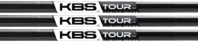 Set of 3 KBS CUSTOM SERIES Wedge Shafts BLACK PEARL / ARTIC WHITE Stiff Flex