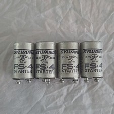 4-Pack Sylvania FS-4 Fluorescent Starter Condenser for 13W 30W 40W Lamps