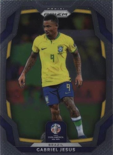 Gabriel Jesus 2024 Panini Prizm Copa America #169 Green Wave | eBay