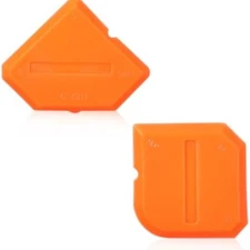 2Pcs Caulking Applicator Silicone Seam Tools Floor Sealant Sealing for Floor