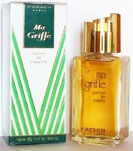 Detalles de Ma Griffe Carven 100ml. parfum de toilette spray Vintage Detalles de Ma Griffe Carven 100ml. parfum de toilette spray Vintage