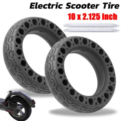 SAIKENDE-SK® 10x 2.125 Elektroroller Vollgummi Reifen Scooter Pannensicher Anti-Rutsch Reifen