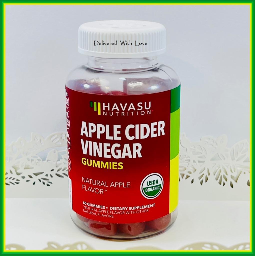 HAVASU Nutrition APPLE CIDER VINEGAR Gummies, 60 pc. New, Exp. 03/2025