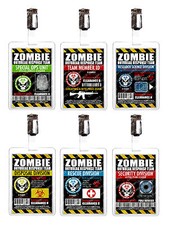 Zombie Ausbruch Ausweis Abzeichen Cosplay Requisite Comic Con Kost&uuml;m Comic Con Halloween
