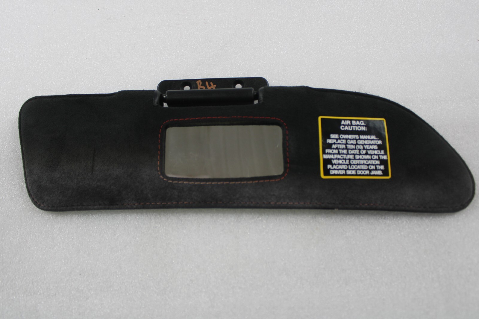 Ferrari 360, Spider, RH, Right, Sun Visor, Black, Faded, Used, P/N 65781800