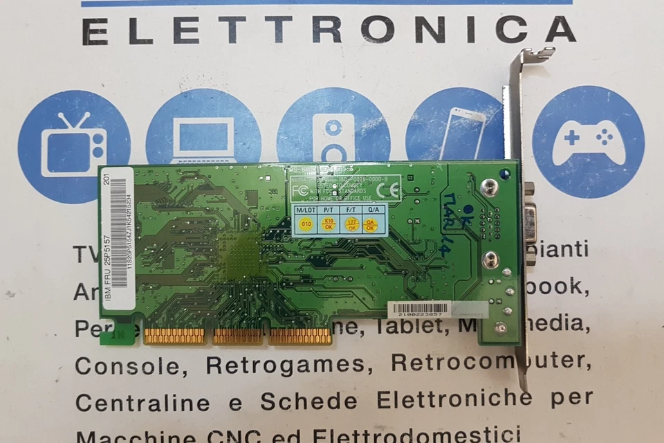 Scheda video AGP 4x NVIDIA RIVA TNT2 M64 Vanta-16 16MB VGA Gigabyte Sparkle MSI - Immagine 4 di 4