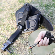 Compound Bow Caliper Wrist Release Aids Strap Trigger Adjustable Archery Hunting