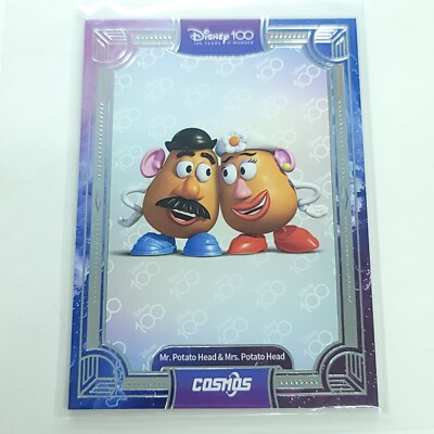 Mr Mrs Potato Head 2023 Kakawow Cosmos Disney 100 All Star Base Card CDQ-B-131