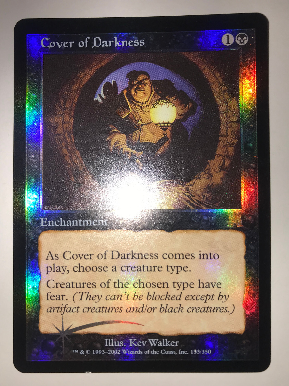 MTG Cover of Darkness Onslaught 133/350 Foil Rare LP/NM