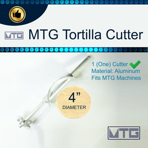 "MTG Tortilla Maschine - Rolle & Kurbel Vollpackung 2 Fräser enthalten 3,5"" und 4"" - Bild 3 von 4