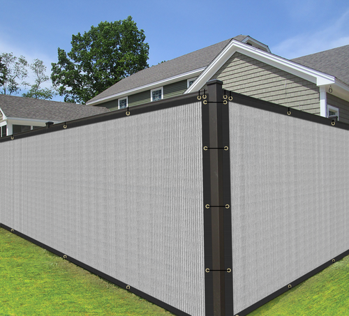 5'x15' Privacy Fence Screen Windscreen Garden Balcony Mesh Fabric Shade Cover - Picture 73 of 73