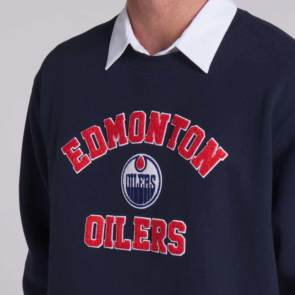 OILERS トレーナー 47 BRAND NHL Edmonton Oilers Tri-Nilley 47 Unisex Lacer