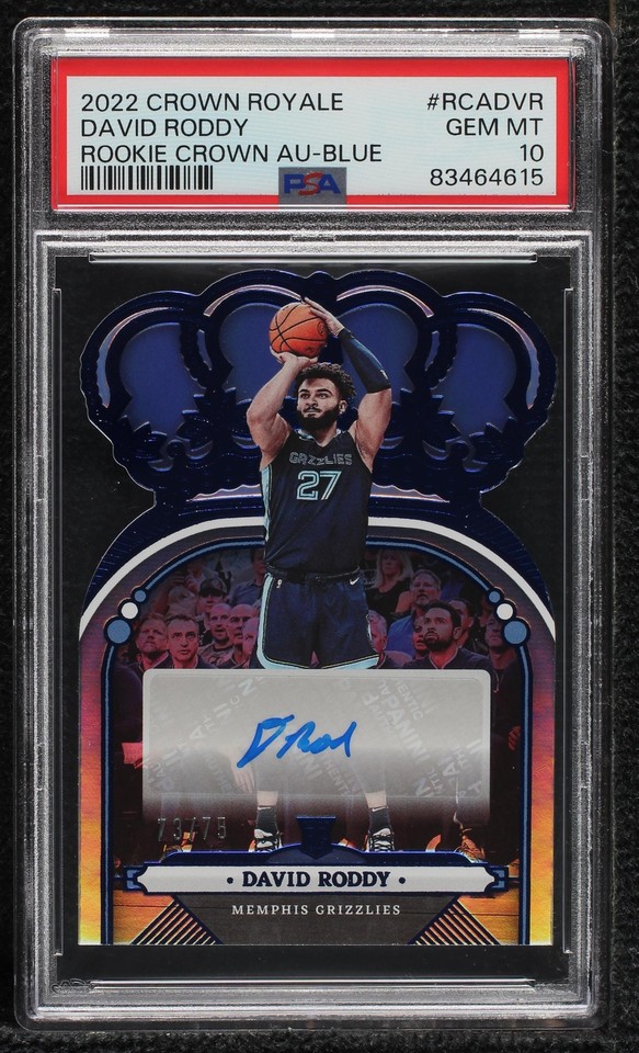 2022-23 Panini Crown Royale - David Roddy #RCA-DVR - 1 of 2