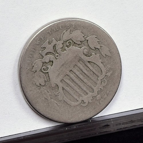 1874 Shield Nickel - AG (#56820-K) - Picture 3 of 8