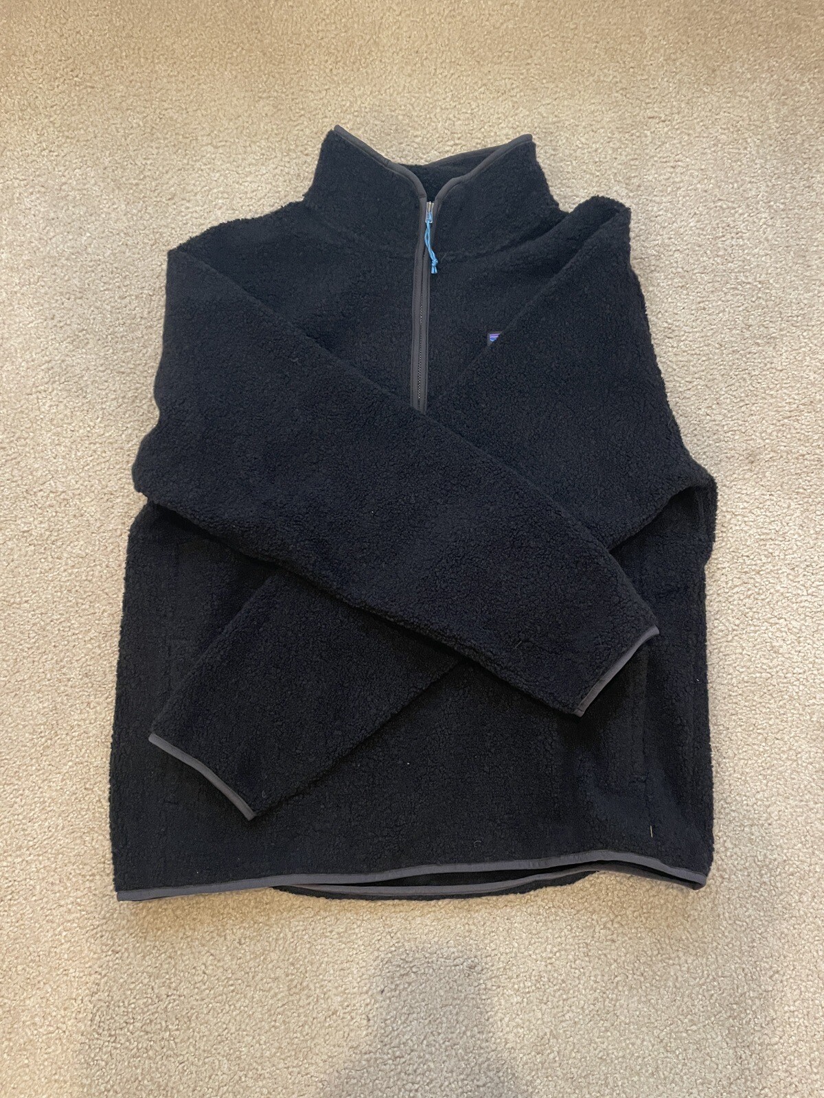 Patagonia Men’s Reclaimed Fleece Pullover Size largeBlack eBay