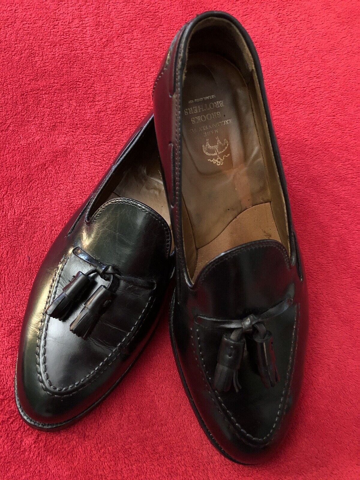 Alden 1101 Black Calfskin Tassel Loafer