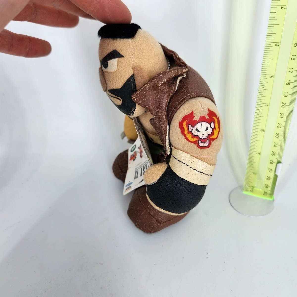 Final Fantasy FF7 VII Plush BANPRESTO Barret Wallace RARE TAGGED