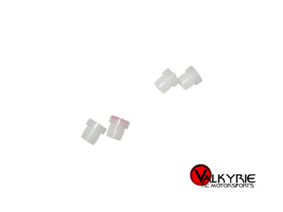 Vintage RC Trinity Losi HD SHock Bushings Plastic White (4) Used Low Time