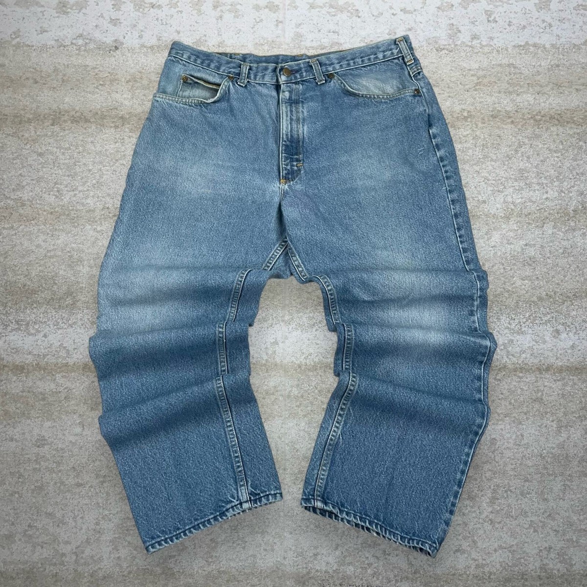 Vintage OshKosh Jeans 38x30 Made in USA Baggy Fit Light Wash Vintage OshKosh Jeans 38x30 Made in USA Baggy Fit Light Wash