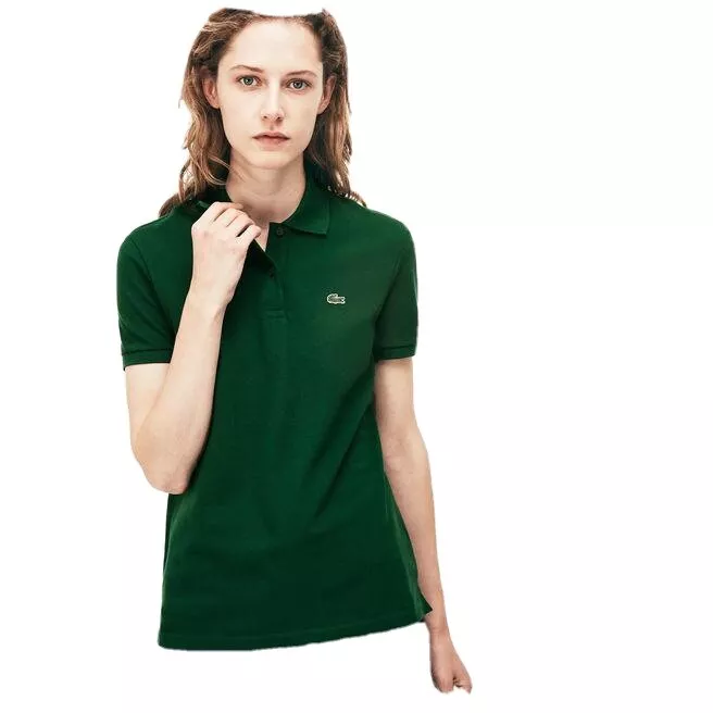 Green polo best sale t shirt women's