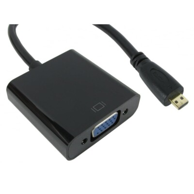 NEWlink Micro HDMI zu SVGA & Audio Konverter 3,5mm Stereo Klinke Buchse