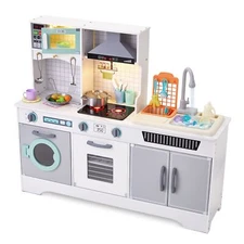 Lil' Jumbl Large Kitchen Set for Kids, Pretend Kitchen Playset with Accesories