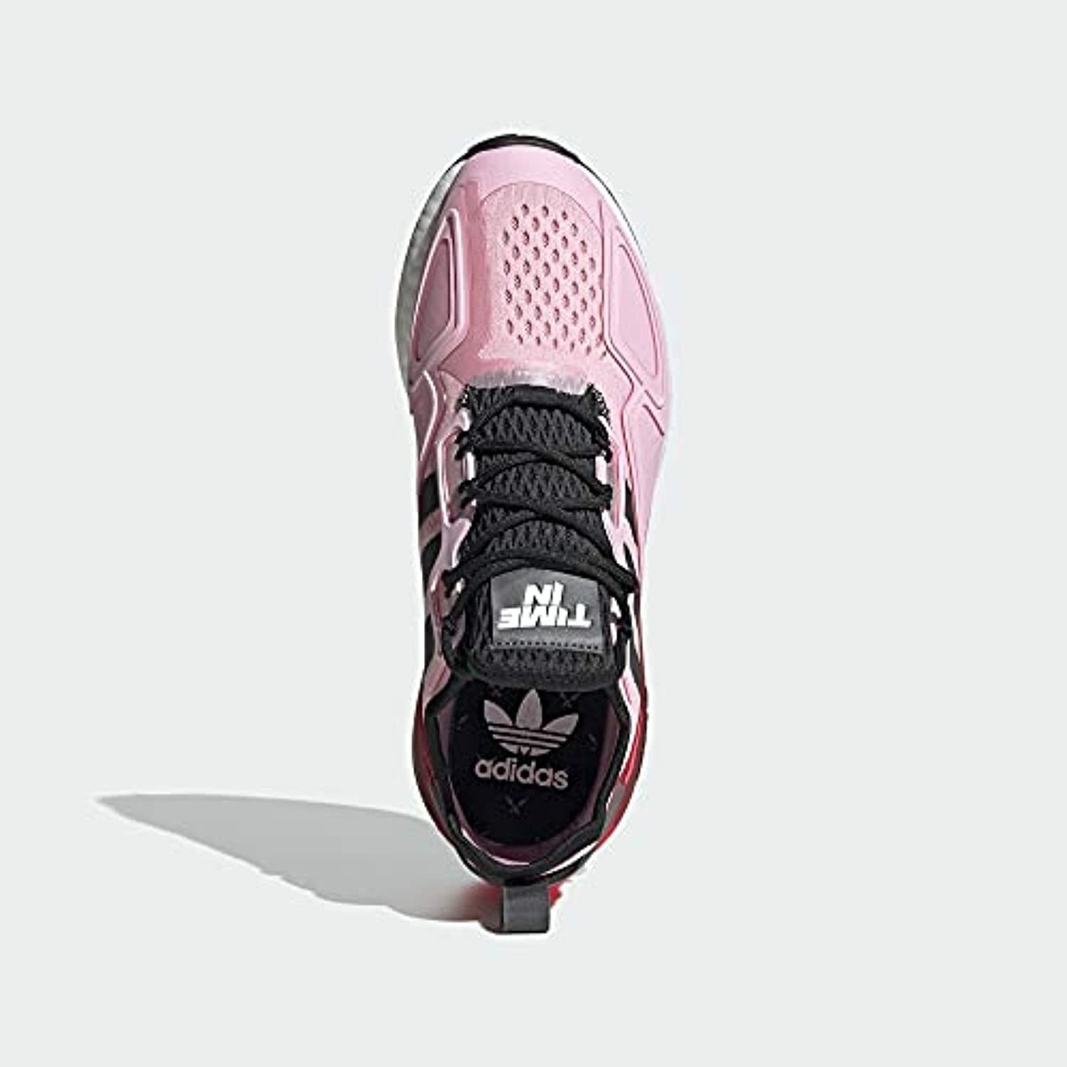 adidas Men's Ninja ZX 2K Boost Shoes FZ0454 Pink/Core Black adidas Men's Ninja ZX 2K Boost Shoes FZ0454 Pink/Core Black
