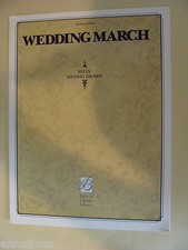 Felix Mendelssohn Wedding March 1979 Piano solo