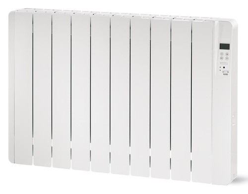 Radiatore elettrico a olio a basso consumo calorifero termosifone stufa a parete - Foto 6 di 8