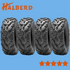 Set 4 25x8-12 ATV MUD Tires 25x8x12 ATV UTV 6PR Heavy Duty 19/32 Aggressive 25''