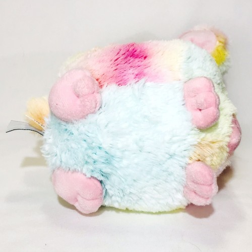 "Conejito pastel arco iris blando 8"" juguete de peluche tie dye conejo de Pascua 2023" - Imagen 6 de 8