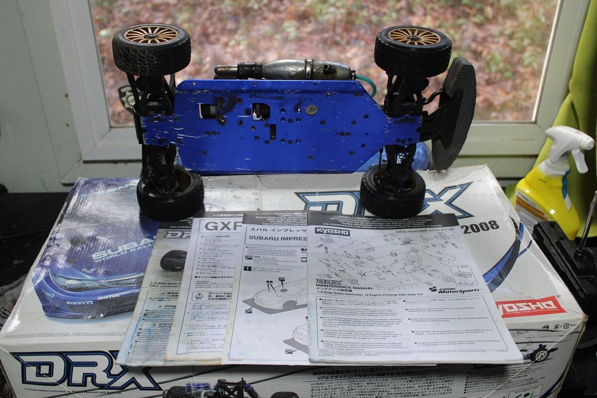 Kyosho RC DRX 2008 Subaru Impreza WRC STi remote control Kyosho RC DRX 2008 Subaru Impreza WRC STi remote control