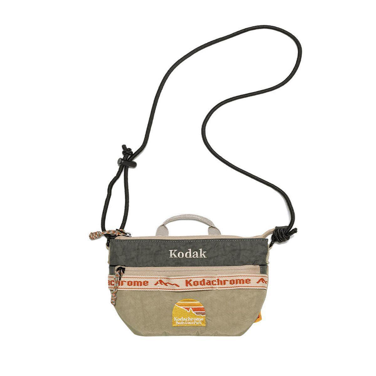 人気★KODAK★String Mini Crossbag ストリングミニクロスバッグ Genuine Kodak Strap Strings Mini Cross Bag Khaki | eBay
