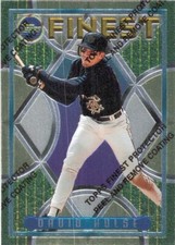 1995 Finest #323 David Hulse Milwaukee Brewers