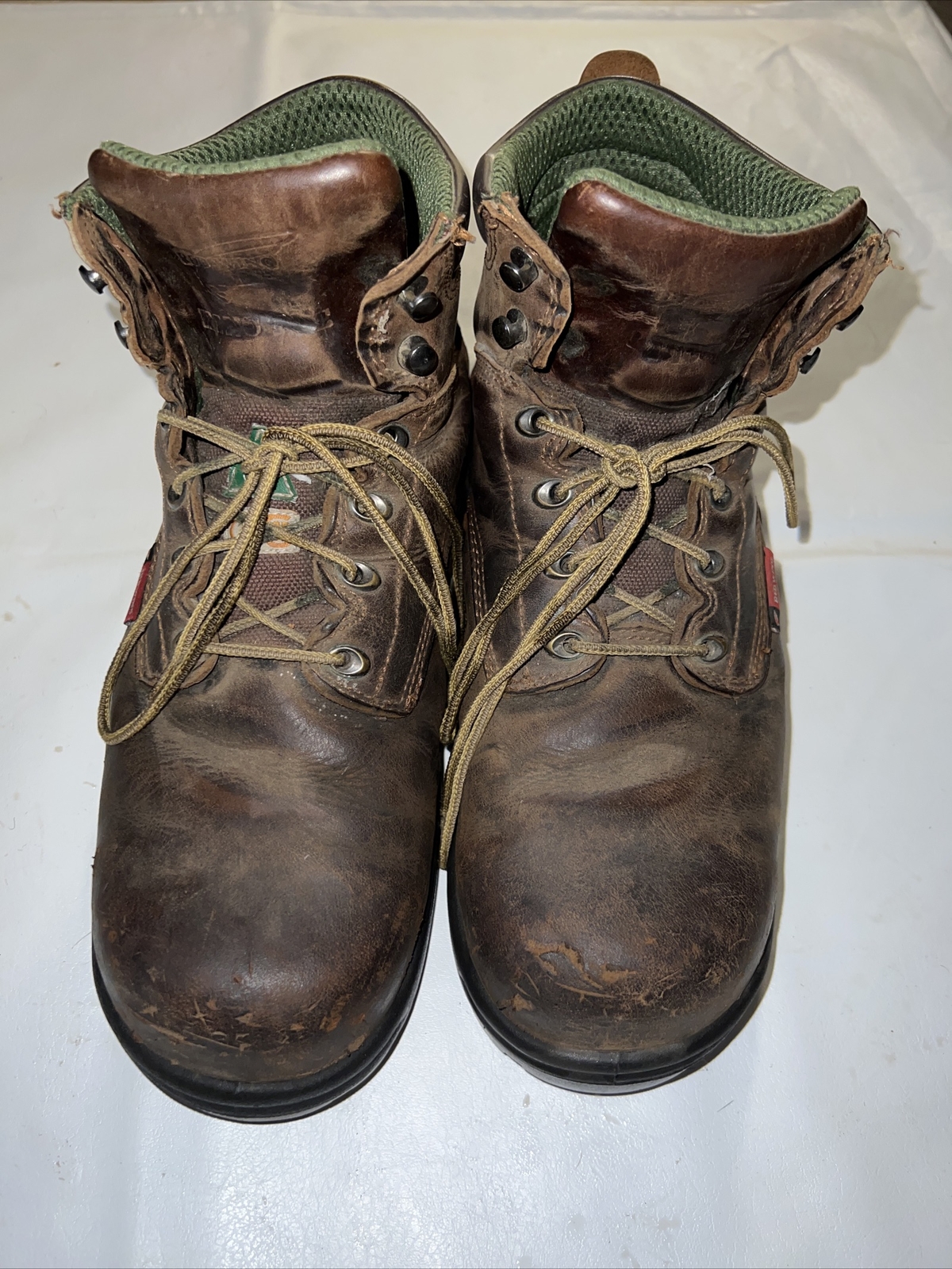Red Wing Steel Toe Boots ASTM F 241305 Men’s Size 11 Brown Lace Up eBay