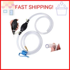 Siphon Pump for Gasoline Gas Oil Fuel Petrol Diesel Fluid Water Fish Tank,Manual